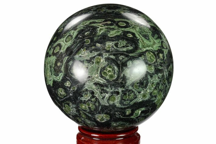 Polished Kambaba Jasper Sphere - Madagascar #158612